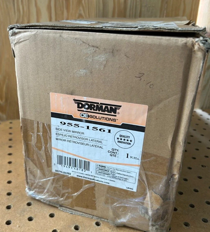 Espejo retrovisor lateral izquierdo Dorman alimentado #955-1561 para Subaru Outback 2000-2006 Foto 3 de 3