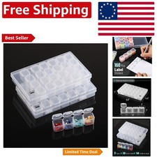 Multi-Purpose 28-Grid Craft Organizer - Durable, Water-Resistant, Modern Style