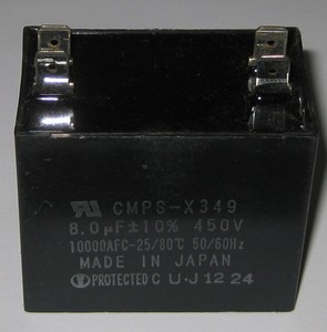 ASC-8uF-Motor-Run-Capacitor-450-VAC-CMPS-X349-Metallized-Polypropylene-Cap