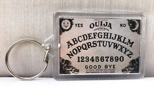 Ouija Board Keyring Gothic Pagan Witch Ghost Wicca Seance Gift 