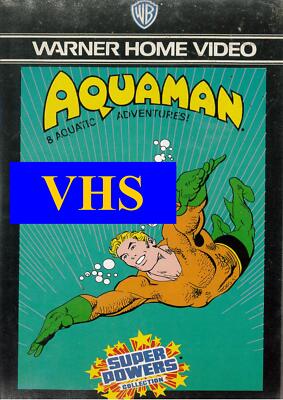 AQUAMAN ANIMATION - VHS EX ANIMATIONSVERMIETUNG