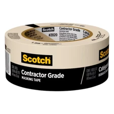 Scotch Beige Masking Tape 1.88" x 60.1yd 5-Day Stick & Residue-Free Removal