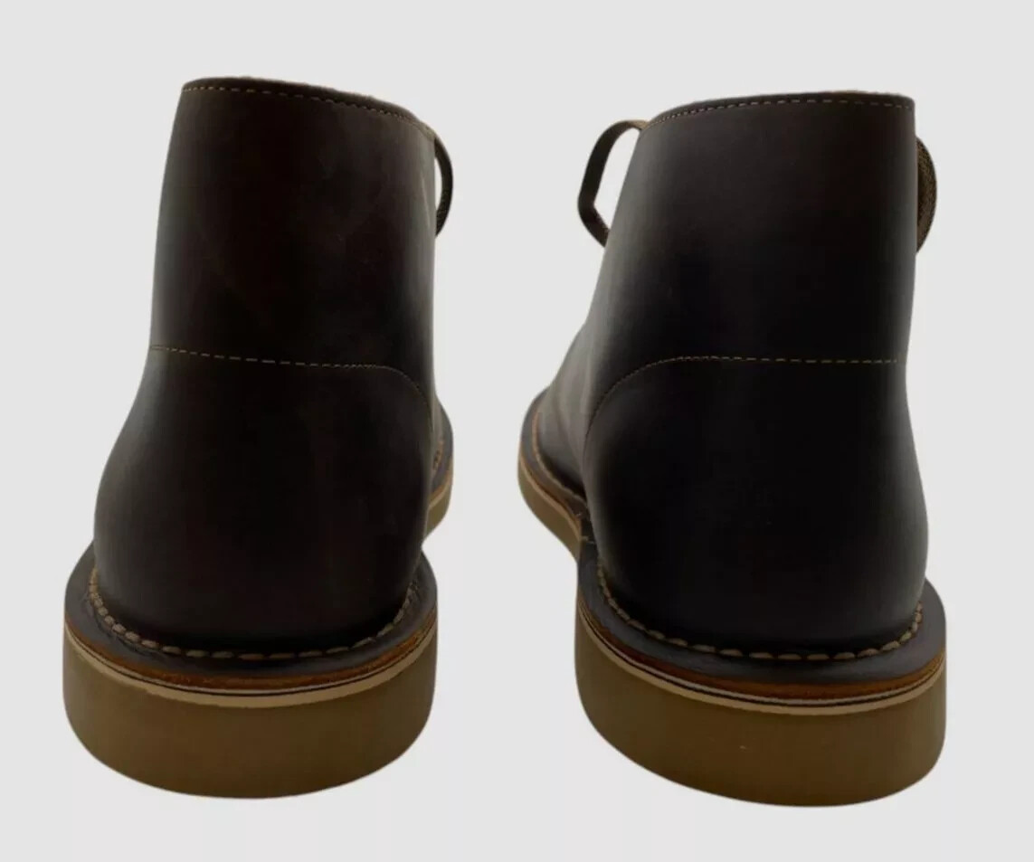 clarks collection bushacre 3 men's chelsea boots color beeswax size 11.5w nib image 3