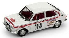 Modellino auto scala 1:43 Brumm FIAT 127 ABANDON RALLY MONTE CARLO modellismo