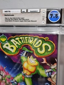 Battletoads - WATA Certified 7.5 CIB [Oval] NES