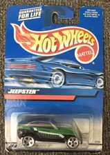 Hot Wheels Jeepster 2000 #140 Green New