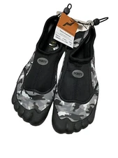 Water Shoes Mens Size 10 Norty Black Camo New With Tags Beach Shoes