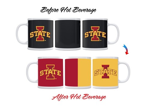 ¡Cambia de color! Taza de café sensible al calor Iowa State University Cyclones - Imagen 7 de 7