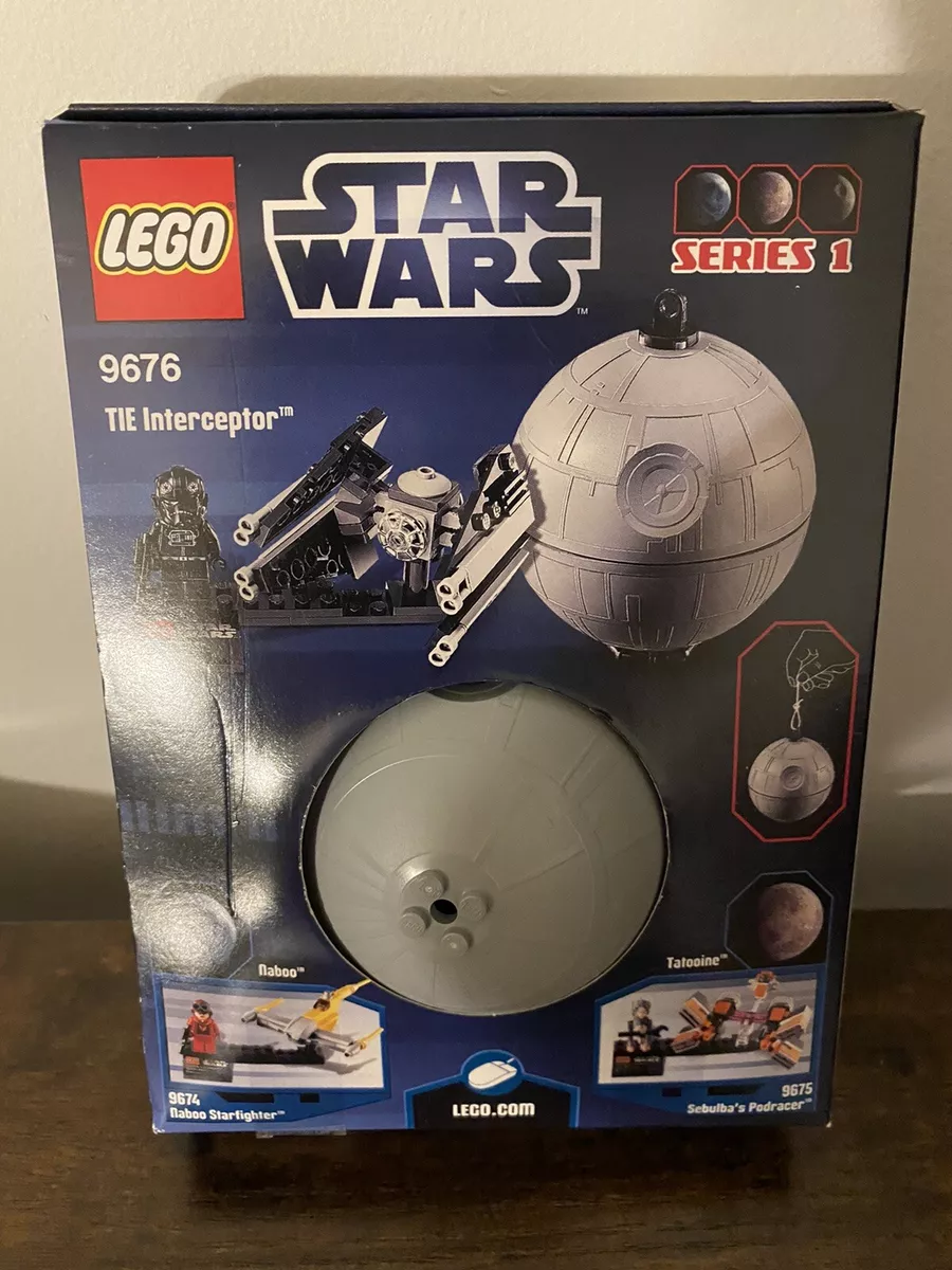 LEGO Star Wars Planets 9676 TIE INTERCEPTOR and DEATH STAR NEW