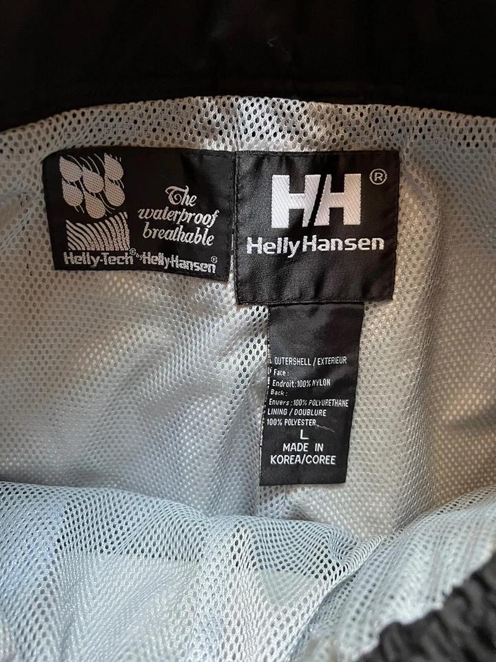 Helly Hansen Helly Tech Waterproof Breathable Equipe Ski SB Pants Black Large - Image 3 of 4
