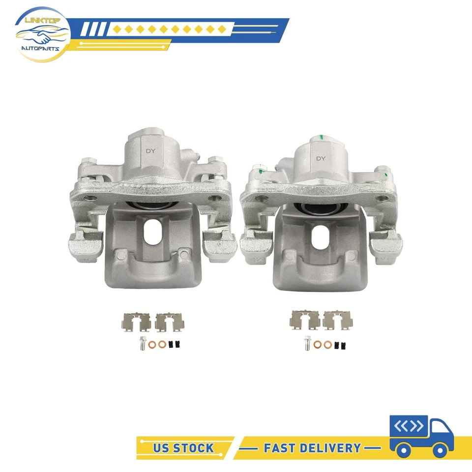 Par de pinzas de freno traseras con soporte para 13-18 LEXUS ES300H ES350 TOYOTA AVALON Foto 2 de 4