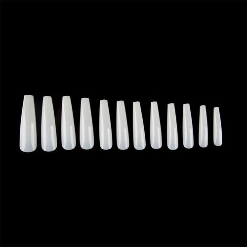 240pcs Extra Long Fake Nails Salon Full Cover Coffin False Nail Tips Extention - Picture 6 of 13