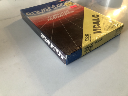 Vintage Vicalc Program for Commodore Vic-20 New Factory Sealed by Advantage - 第 2/4 張圖片