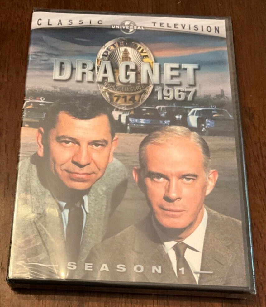 Dragnet 1967 Season 1 DVD TV Series Jack Webb Harry Morgan