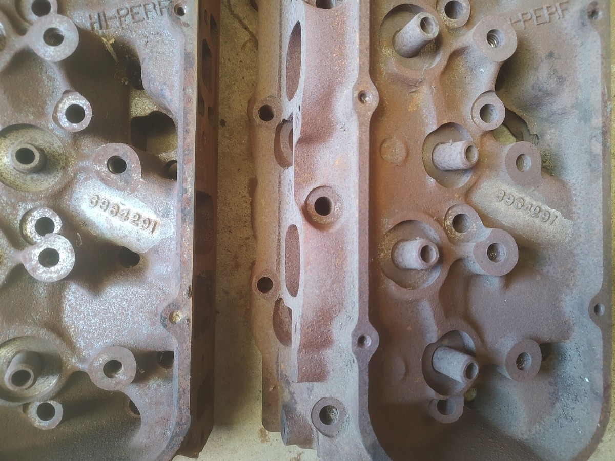 NOS 1971 Chevelle Corvette 454 3964291 291 Heads B-4-71 E-3-71 | eBay
