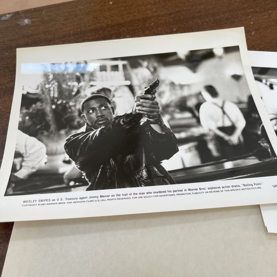 Boiling Point Press Kit Two Photos | eBay