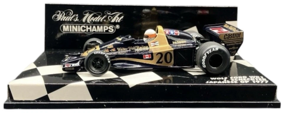 Minichamps 1/43 Wolf Ford WR1 GP de Japón 1977 J. Scheckter 400770220 Foto 2 de 4