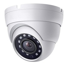 2MP Dome TVI AHD CCTV Surveillance Security Camera, 2.8mm 100  Wide Viewing A...