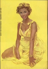 Betsy Von Furstenberg Esquire's Lady Fair pin-up foldout Mike Ludlow 1955