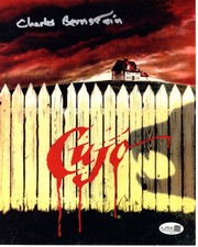 Charles Bernstein signed 8x10 Photo Composer - Cujo JSA Authentication