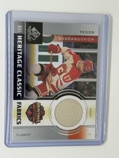 2024-25 UPPER DECK SP GAME USED HERITAGE CLASSIC #HCF-9 YEGOR SHARANGOVICH PATCH