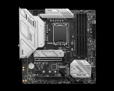 MSI MAG B760M MORTAR MAX WIFI DDR5*4 LGA1700 mATX Motherboard Test OK