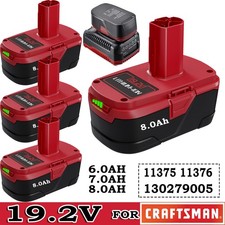 for Craftsman 19.2V 11375 Lithium Battery C3 DieHard 130279005 11376 130279003