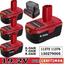 for Craftsman 19.2V 11375 Lithium Battery C3 DieHard 130279005 11376 130279003