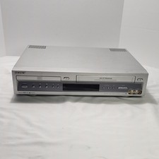 SONY Model SLV-D100 Dual VCR / DVD Player Combo VHS Cassette Player TESTED
