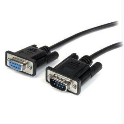 Startech 3m Straight Through Serial Cable M/f Bk