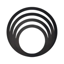 4Pcs Percussion Silent Off Pads Drum Kit Mute Practice Snare Pad Dampeners1771