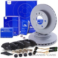 ATE Bremsscheiben + BelÄGe +Wk Vorne FÜR VW Crafter 30-35 30-50