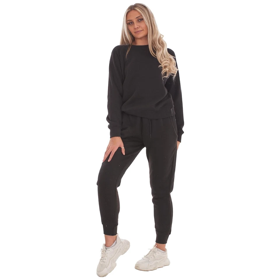 Kruze Tuta Donna Con Collo A Giro Fleece Regular Fit - Immagine 2 di 4