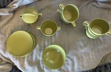 27 Piece Melmac Mallo Ware Mallo Belle Fruit Dish Cups Sm Plates Sugar/Creamer