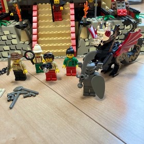 LEGO 7419 Golden Dragon Castle Orient Expedition Set Complete Blocks