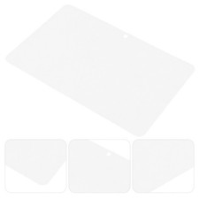 1 Pack High Definition Tempered Glass Screen Cover for Tablet Reusable White