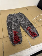 Named collective red ribbons sweatpants size Medium rare limited discontinued