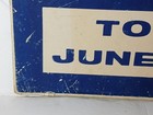 Vintage 1961 The Kansas Story Musical Advertising Sign Topeka Kansas Wichita KS — photo 5