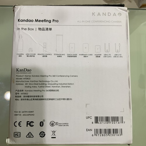 Cámara Kandao Meeting Pro 360° - Imagen 8 de 9