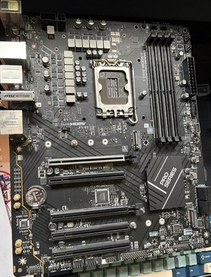 MSI PRO B760-VC WIFI LGA1700 DDR5 Motherboard +Free Thermaltake UX200 RGB Cooler