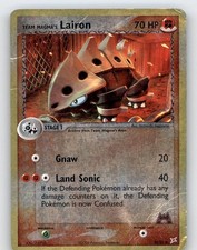 Team Magma's Lairon 36/95 Team Magma vs Team Aqua Pokemon Reverse Holo HP