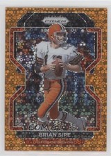 2021 Panini Prizm Orange Disco Prizm Brian Sipe #268 0c2