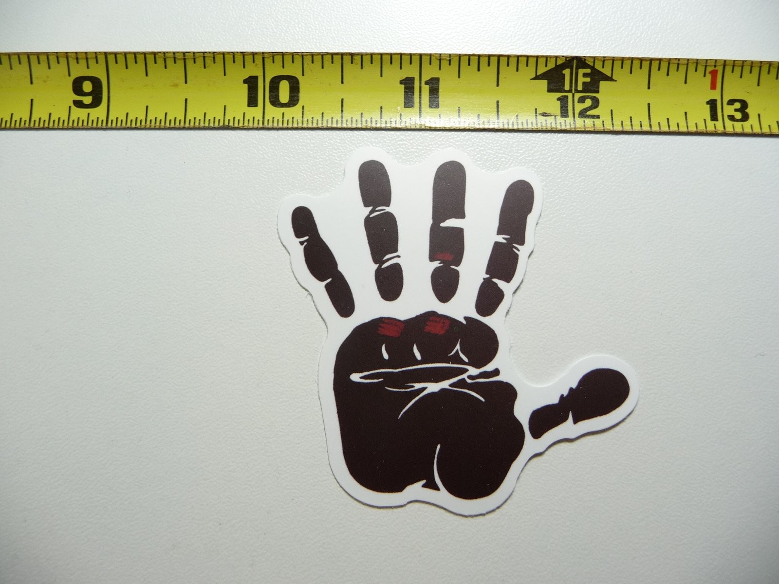 High Five Gym Fitness Weightlifting Hand Decal Sticker