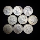 40% Silver - $4.50 FV -  "Junk Silver" Kennedy Half Dollars - 06-49