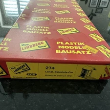 LGB Lindberg Line Accessories 274 Rustical Station WC VTG Model Kit Large Scale