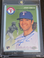 Topps 2023 Chrome Platinum Josh Smith RC Auto Rangers #CPA-JSMI