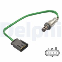 Lambdasonde Sensor Abgassteuerung Delphi ES21066-12B1 FüR Fiat 500X Punto 500 BU