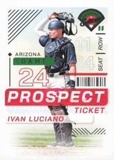 2024 Panini Prospect Edition #30 Luke Holman