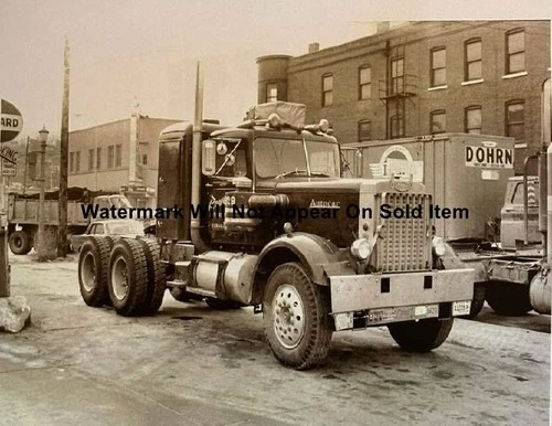 Autocar Tractor In Lot Photograph Print 8.5x11"