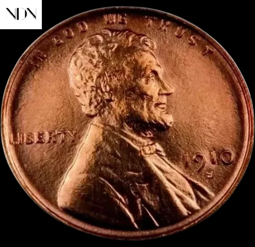 1910-S Lincoln Wheat Penny Cent - Gem BU Red